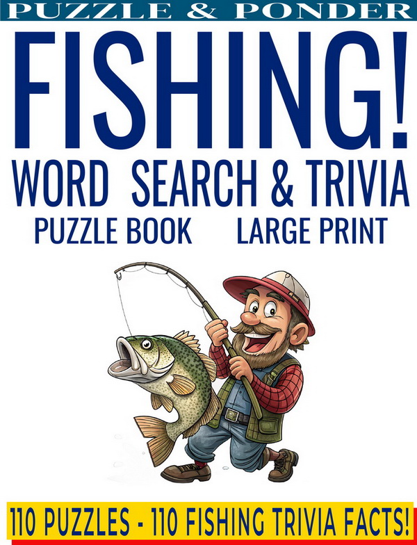 Fishing Word Search